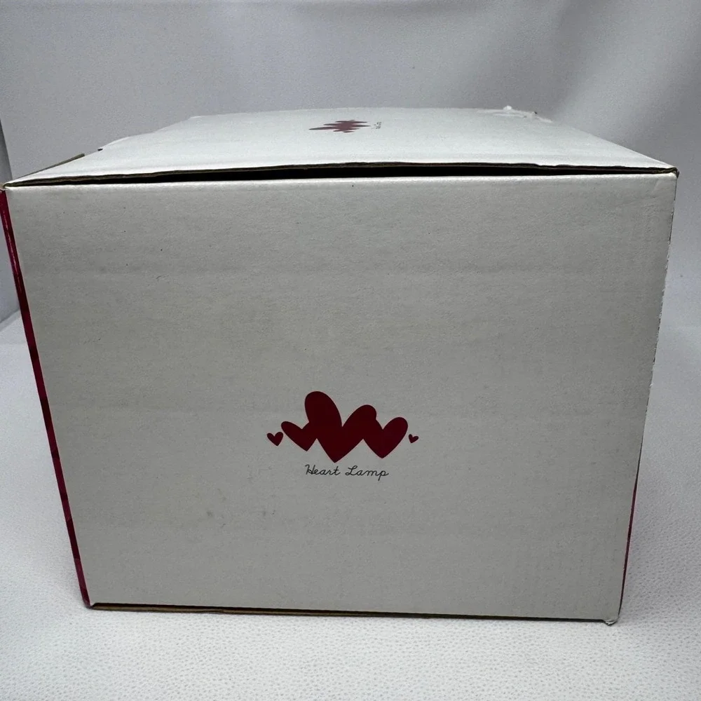 Target 2002 Heart Lamp Red Glitter Y2K Valentine Novelty Light Works Instruction